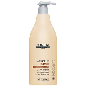 L'Oreal Serie Absolut Repair Conditioner (750ml) and Pump