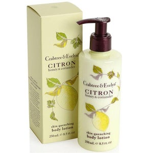 Crabtree & Evelyn Citron, Honey, Coriander Body Lotion (250ml)
