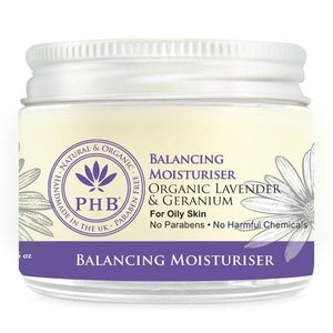 PHB Balancing Moisturiser with Geranium & Organic Lavender