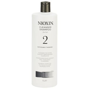 NIOXIN System 2 Cleanser Shampoo for Noticeably Thinning Natural Hair 1000ml (Worth £58.30)