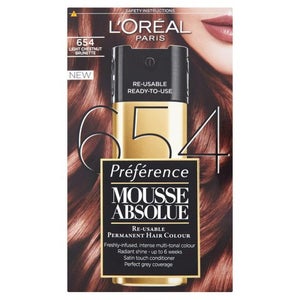 L'Oréal Paris Preference Mousse Absolue - 654 Light Chestnut Brunette