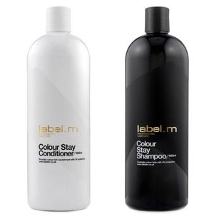 label.m Colour Stay Shampoo & Conditioner 1000ml Duo