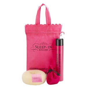 Sleep In Rollers Blonde Accessories (Bun Ring, Hairspray and Clips)