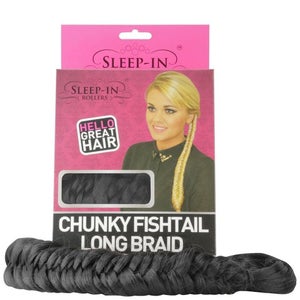 Sleep In Rollers Fish Tail Plait Long Length (Various Shades)