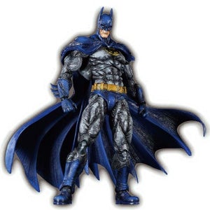 Batman Arkham City Play Arts Kai Batman 1970s Batsuit Skin