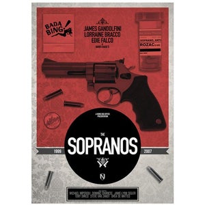 The Sopranos - Limited Signed and Numbered Giclee Print
