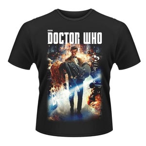 Doctor Who Men's T-Shirt - Poster