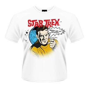 Star Trek Men's T-Shirt - Beam Me Up Scotty