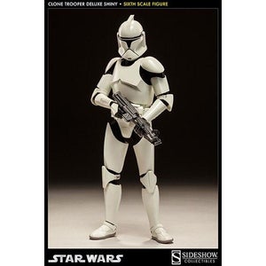 Sideshow Collectibles Clone Trooper Deluxe: Shiny 12.5 Inch Statue