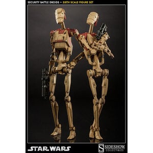 Sideshow Collectibles Security Battle Droids Star Wars 2 Statue