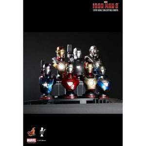 Hot Toys Iron Man 3 Set of 8 Busts