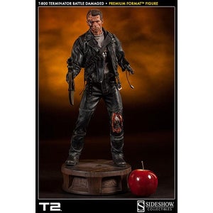 Sideshow Collectibles T:800 Terminator Battle Damaged 21 Inch Figure