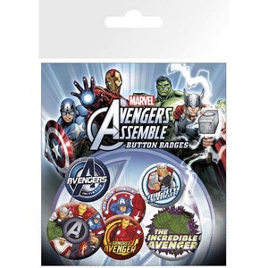 The Avengers Characters - Badge Pack