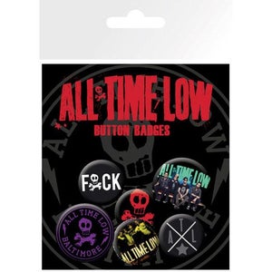 All Time Low Baltimore - Badge Pack