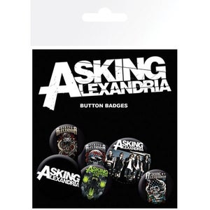 Asking Alexandria Graphics - Badge Pack