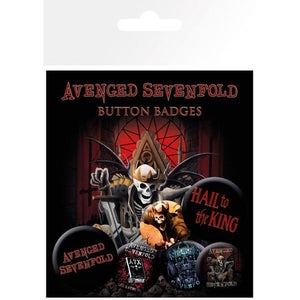 Avenged Sevenfold Hail to the King - Badge Pack