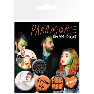 Paramore Logos - Badge Pack