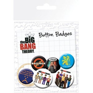 The Big Bang Theory Character Icons - Badge Pack