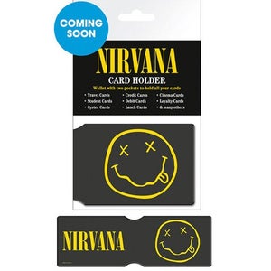 Nirvana Smiley - Card Holder