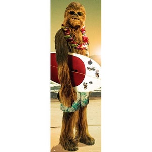 Star Wars Chewie Surf - Door Poster - 53 x 158cm