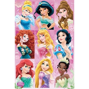 Disney Princess Grid - Maxi Poster - 61 x 91.5cm