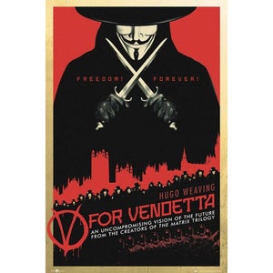 V for Vendetta One Sheet - Maxi Poster - 61 x 91.5cm