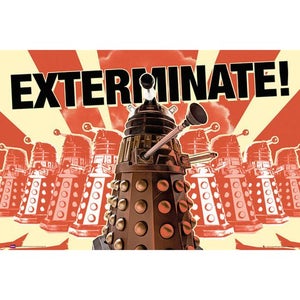 Doctor Who Daleks Exterminate - Maxi Poster - 61 x 91.5cm