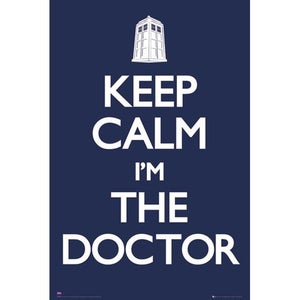 Doctor Who Keep Calm - Maxi Poster - 61 x 91.5cm
