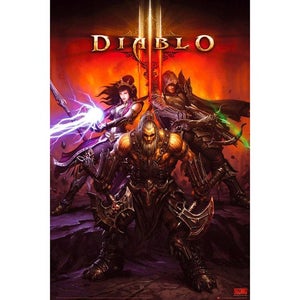 Diablo 3 Heroes - Maxi Poster - 61 x 91.5cm