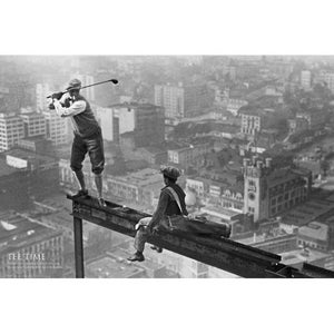Men On Girder Tee Time - Maxi Poster - 61 x 91.5cm
