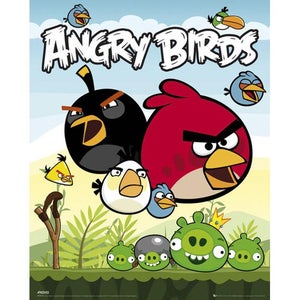 Angry Birds Group - Mini Poster - 40 x 50cm