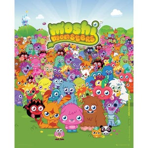 Moshi Monsters Portrait - Mini Poster - 40 x 50cm