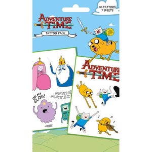 Adventure Time Mathematic - Tattoo Pack