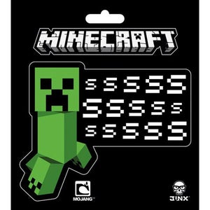 Minecraft sssssssss - Vinyl Sticker - 10 x 15cm