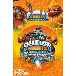 Skylanders Giants Logo - Vinyl Sticker - 10 x 15cm
