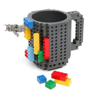 ThinkGeek Build-On Brick Mug