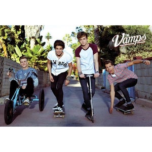 The Vamps Band Poster