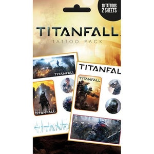 Titanfall Mix - Tattoo Pack - 10 x 17cm