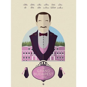 Grand Budapest Hotel - Zavvi Exclusive Limited Signed and Numbered Giclee Print