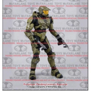 Halo 2 Master Chief Action Figure