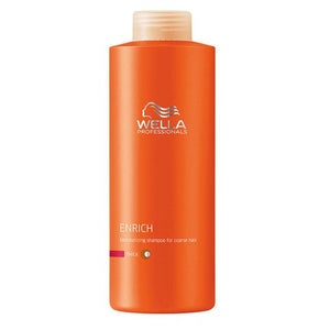Wella Professionals Enrich Coarse Shampoo 1000ml (Worth £38.80)