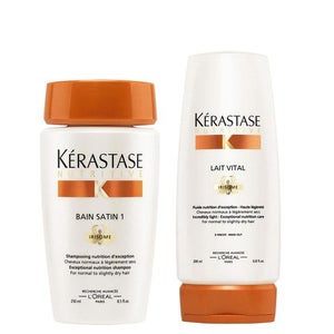 Kérastase Nourishing Shampoo and Conditioner for Normal to Slightly Dry Hair Duo