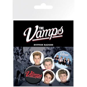 The Vamps Studio Badge Pack 10 x 15cm