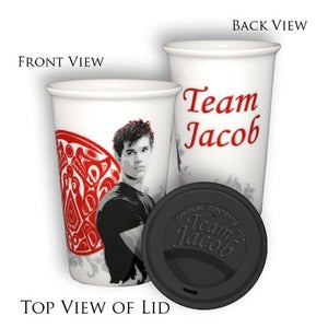 Twilight Eclipse Team Jacob with Filigree Mug