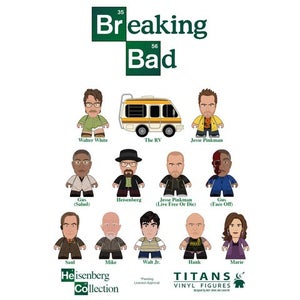 Breaking Bad TITANS: The Heisenberg Collection Complete Display