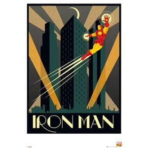 Marvel Retro Iron Man - Maxi Poster - 61 x 91.5cm