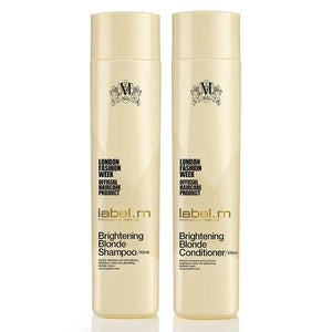 label.m Brightening Blonde Shampoo and Conditioner 300ml Duo (Worth £28.90)