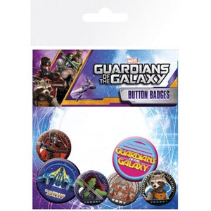 Marvel Guardians of the Galaxy Characters - Badge Pack