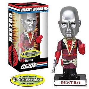 G.I. Joe Pimp Daddy Destro Bobble Head - EE Exclusive