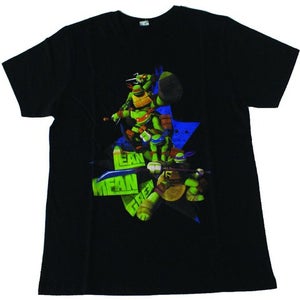 Teenage Mutant Ninja Turtles Kids' T-Shirt - Lean, Mean, Green - White